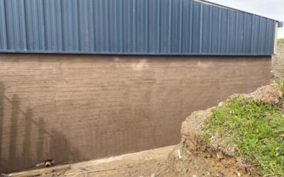 Self Coloured Wet Dash on Commercial Unit